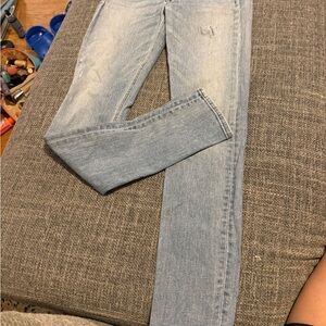 rag & bone Women's Light Blue Skinny Jeans